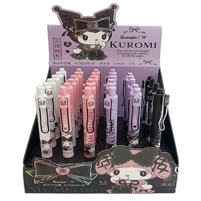 SANRIO MIDNIGHT PEN KUROMI & MY MELODY