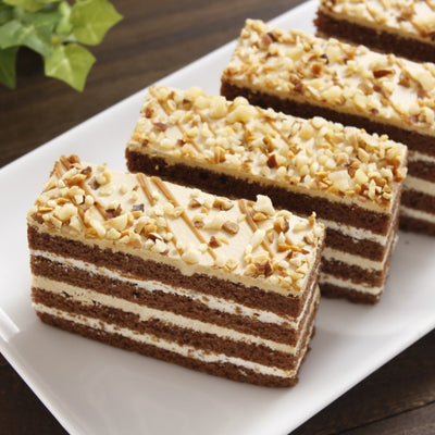 ★FAMILE TRANCHE DE CARAMEL NATS CAKE 4P