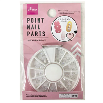 POINT NAIL PARTS IMITATION PEARL