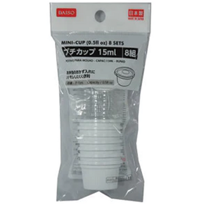 MINI CUP 15ML 8SETS