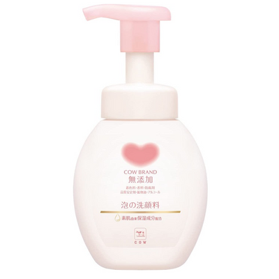 COW BRAND ADDITIVE FREE FOAMING FACIAL WASH PUMP
