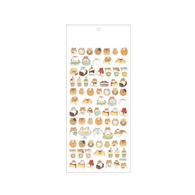 HAPPY FOOD  HAMSTER STICKER