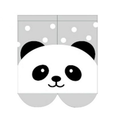 COUPLE SOCKS GRAY PANDA