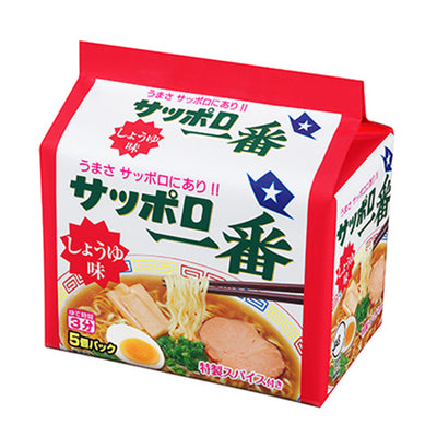 SAPPORO ICHIBAN ORIGINAL 5PK RAMEN
