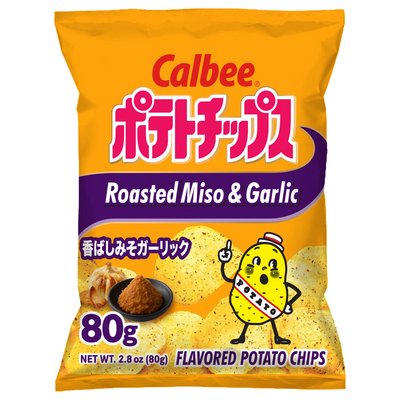 CALBEE POTATO CHIPS MISO&GARLIC