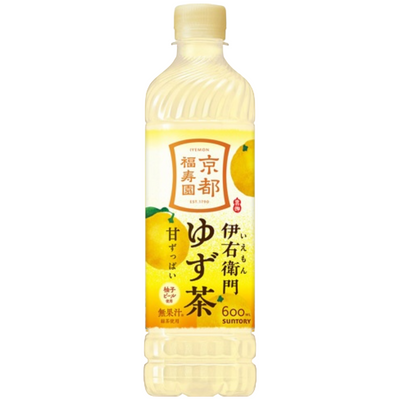 SUNTORY IEMON YUZU TEA 600ML