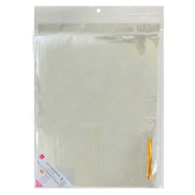 CLEAR PLASTIC BAG 8P 1.57FTX1.14FT