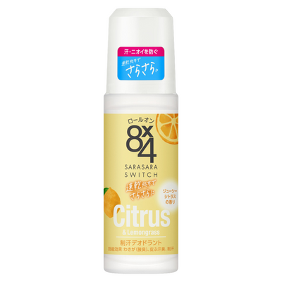 KAO 8X4 DEODORANT ROLL ON CITRUS 45ML