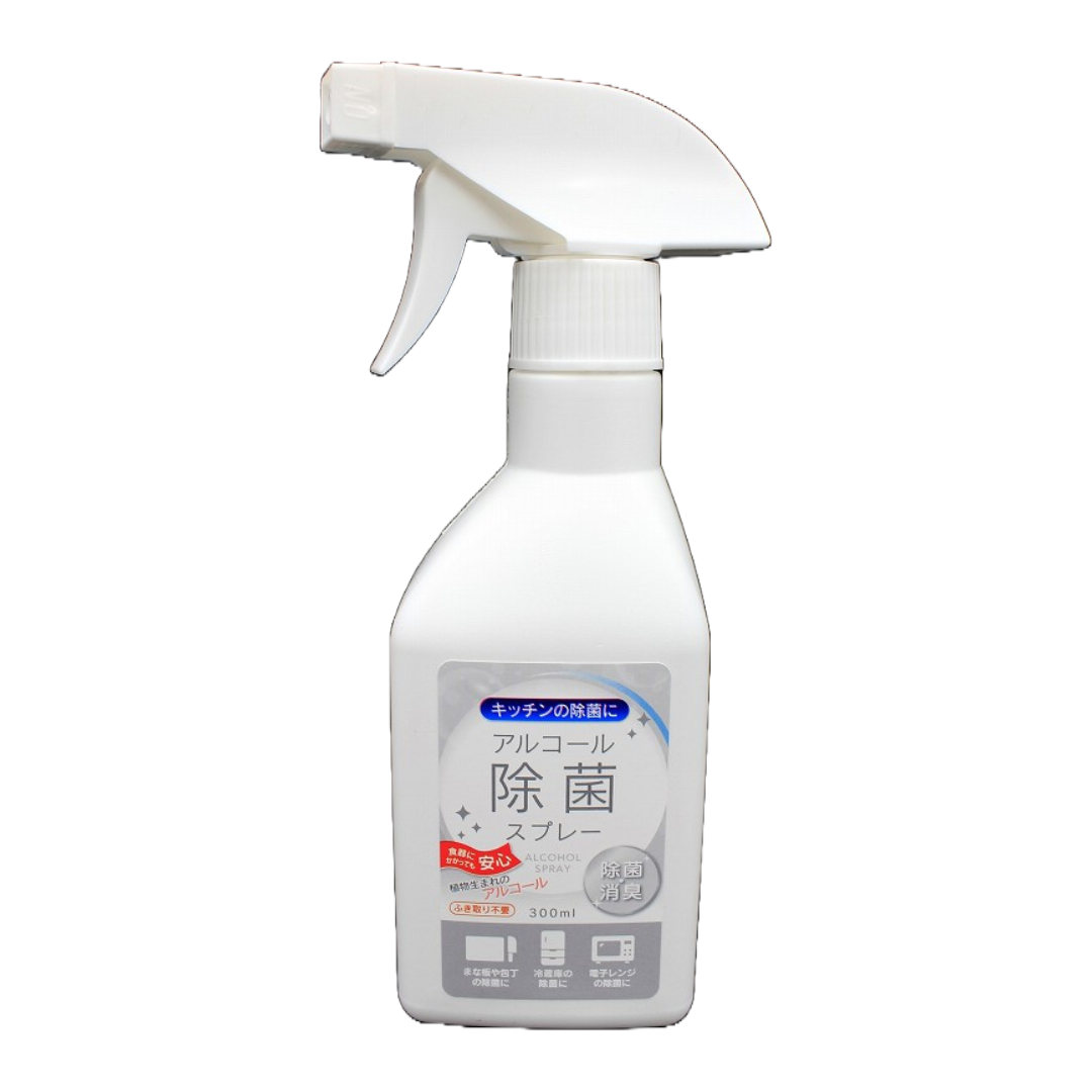 ALCOHOL BACTERIAL REMOVING SPRAY 300ML – HANAMARU JAPANESE MARKETPLACE