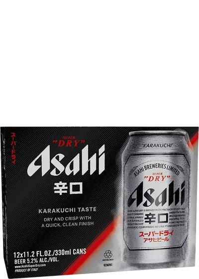ASAHI BEER 12PK