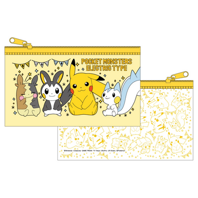 POKEMON CLEAR FLAT POUCH