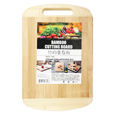 BAMBOO CUTTING BOARD L 8.6×12.6 IN