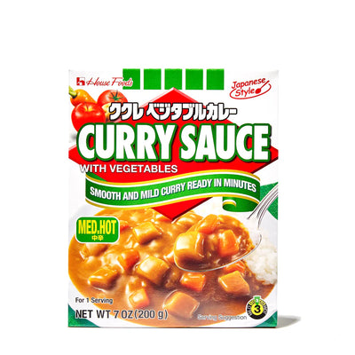 HSE CURRY SCE W/VEG MED HOT RETORT