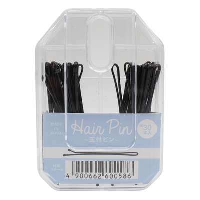BLACK HAIR PIN 30P