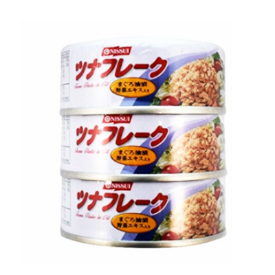 CAN TUNA FLAKE 3P NISSUI
