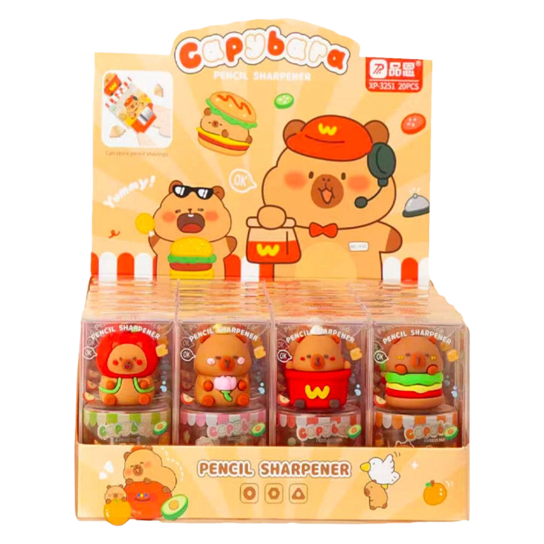 PENCIL SHARPENER CAPYBARA – HANAMARU JAPANESE MARKETPLACE