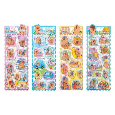 CAPYBARA LIFESTYLE STICKER SL-BHG01