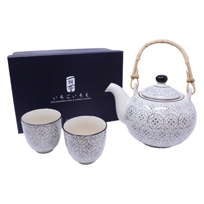 CERAMIC TEAPOT SET W/ 2P CUP 8OOML