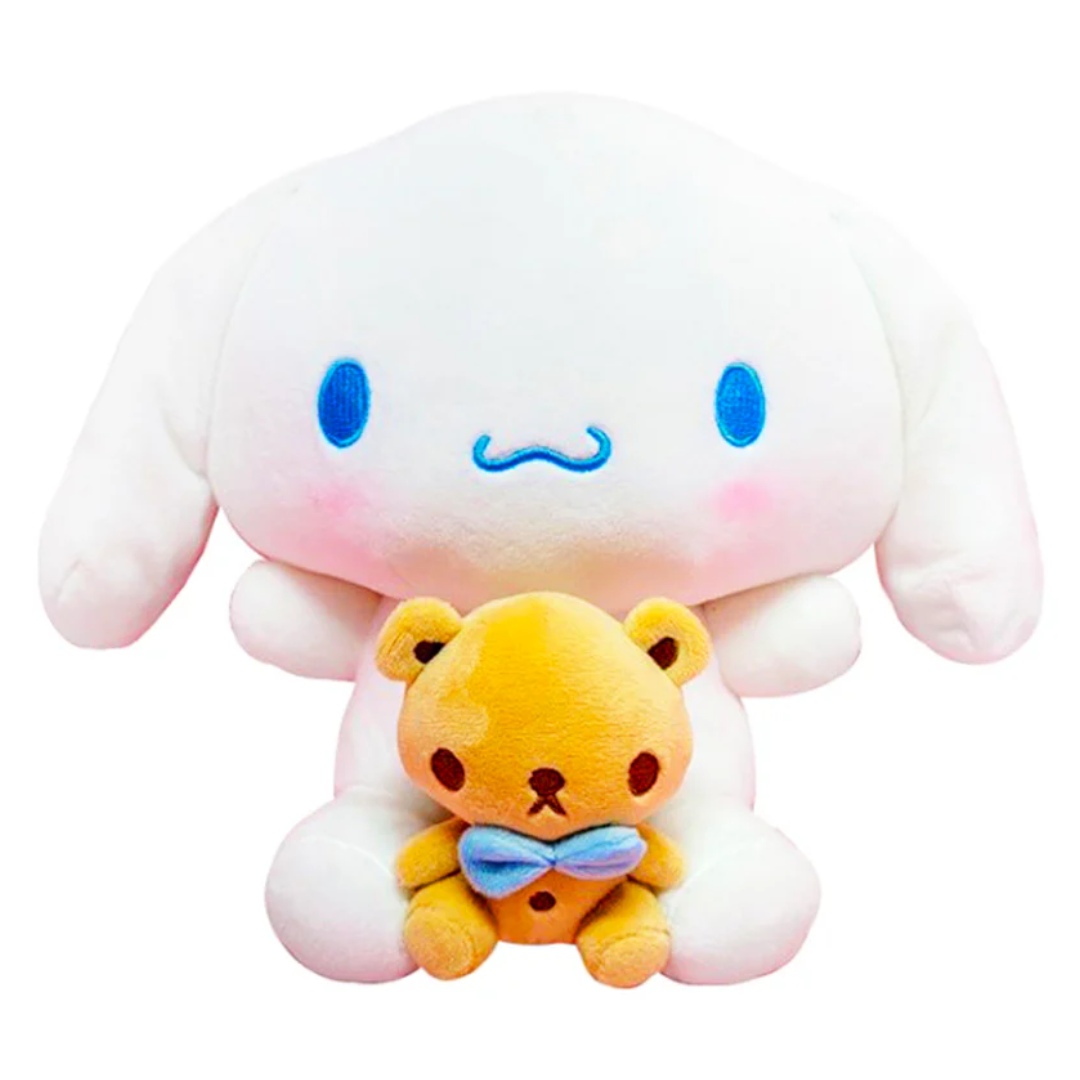 SANRIO STUFFED TOY CINNAMOROLL W/BEAR 50CM – HANAMARU JAPANESE