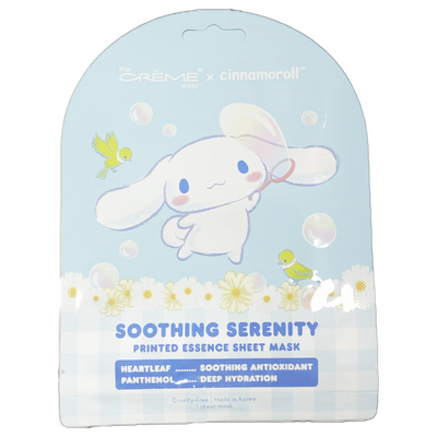 TCS CINNAMOROLL SOOTHING SERENITY SHEET MASK