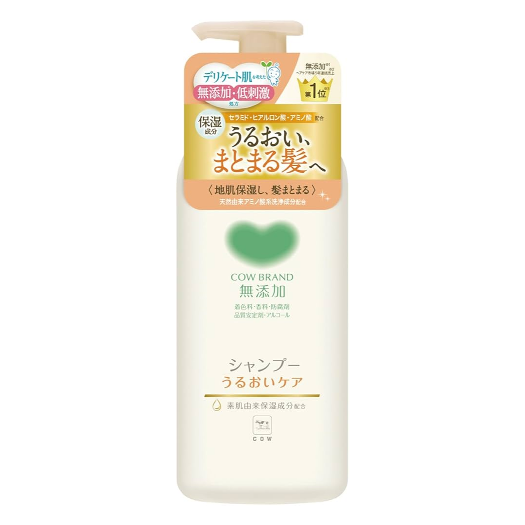 COW BRAND NON ADDITIVE MOISTURE CARE SHAMPOO 470ML – HANAMARU