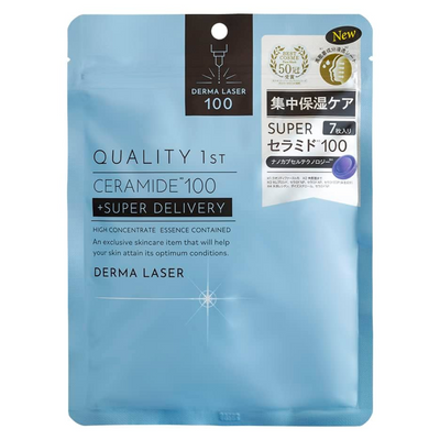 QUALITY 1ST DERMA LASER SUPER CERAMIDE 100 7 SHEETS