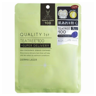 QUALITY 1ST DERMA LASER SUPER TEATREE 100 7 SHEETS