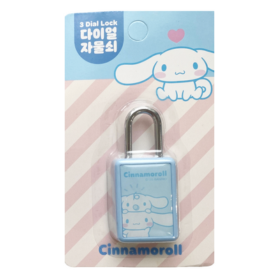 SANRIO DIAL PADLOCK CINNAMOROLL