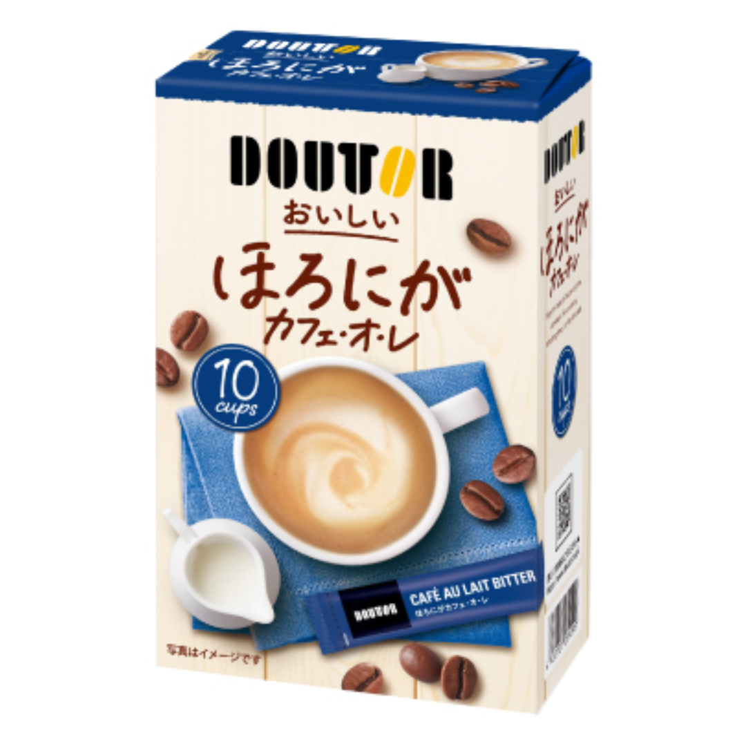 DOUTOR HORONIGA CAFE AU LAIT BITTER 10P – HANAMARU JAPANESE