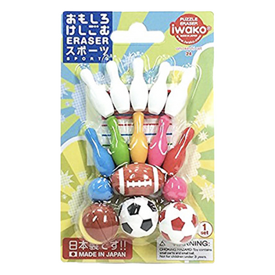 ER-BRI028 IWAKO ERASER SPORTS