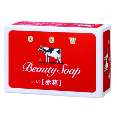 COW RED BOX BEAUTY BAR SOAP MOIST 1PC