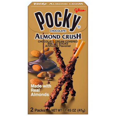 GLICO POCKY ALMOND CRUSH 1.45OZ