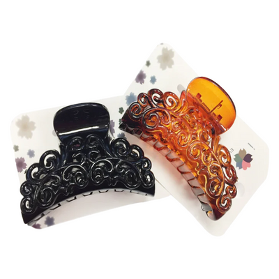HAIR ACC HAIR CLAW CLIP FINE DESIGN 1P
