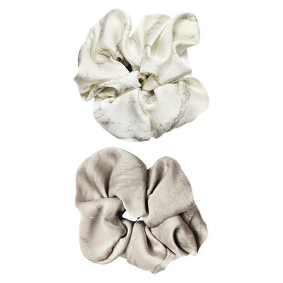 HAIR ACC HAIR TIE SCRUNCHIE MARBLE