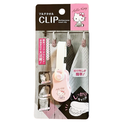 SANRIO HELLO KITTY TOWEL CLIP PINK
