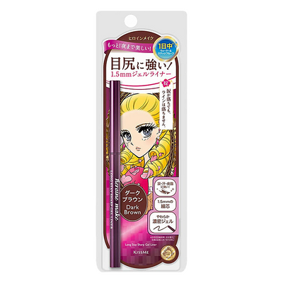 KISSME HEROINE MAKE LONG STAY SHARP GEL LINER N #02
