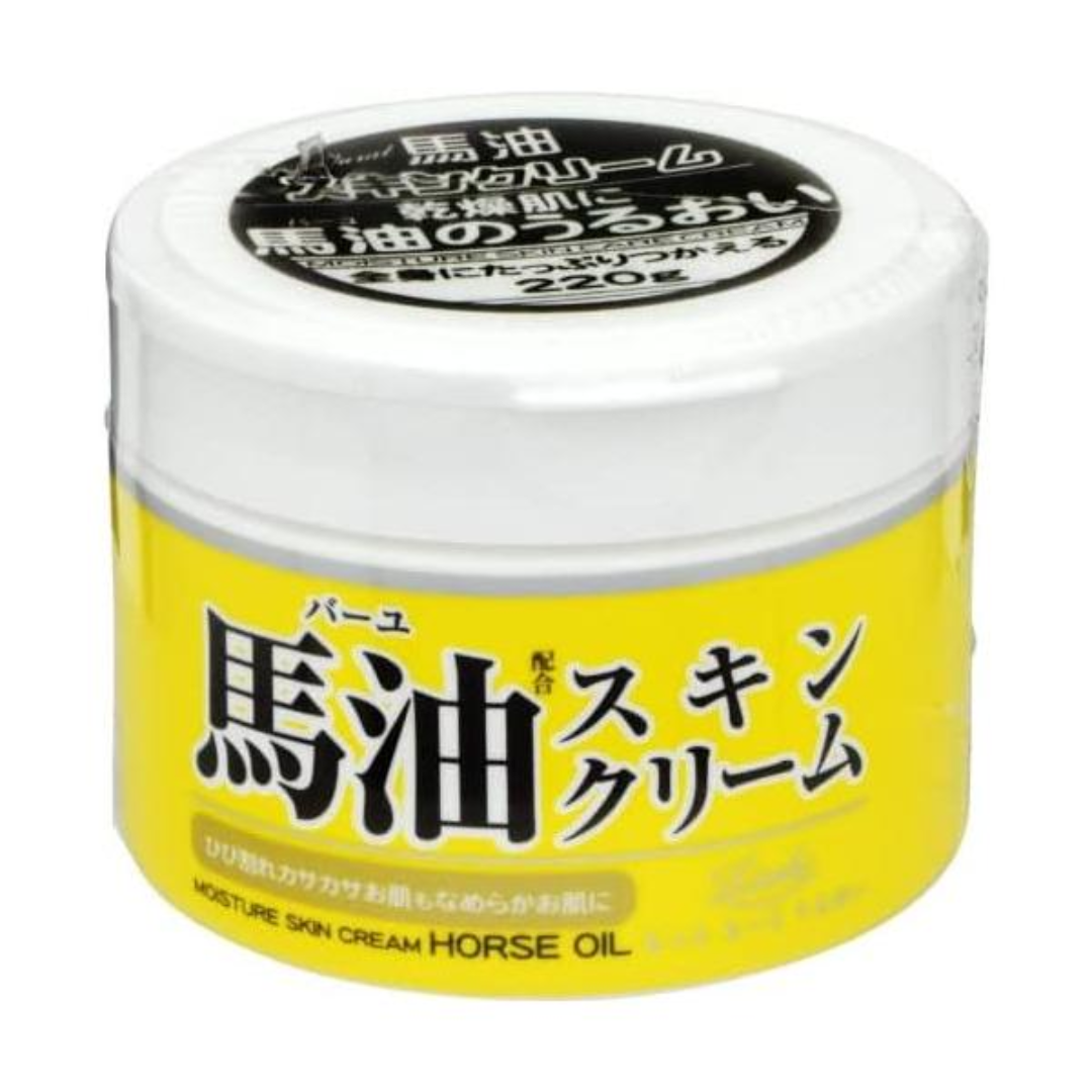 LOSHI MOIST AID HORSE OIL SKIN CREAM 7.8OZ – HANAMARU JAPANESE