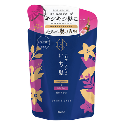 KRACIE ICHIKAMI DAMAGE CARE CONDITIONER REFILL 330G