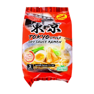IGARASHI TOKYO SHOYU RAMEN 3P ANIMAL FREE