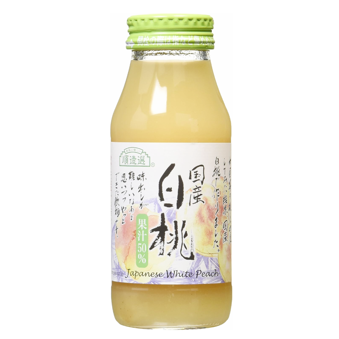 JUNZOZEN HAKUTO WHITE PEACH JUICE – HANAMARU JAPANESE MARKETPLACE