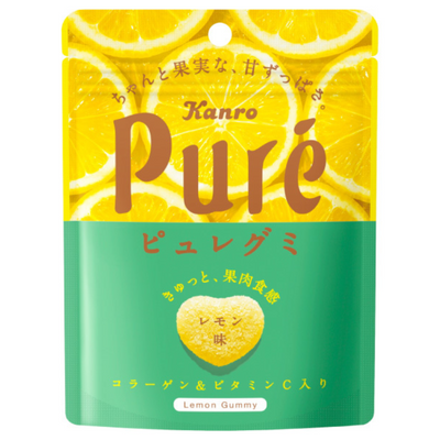 KANRO PURE GUMMY LEMON