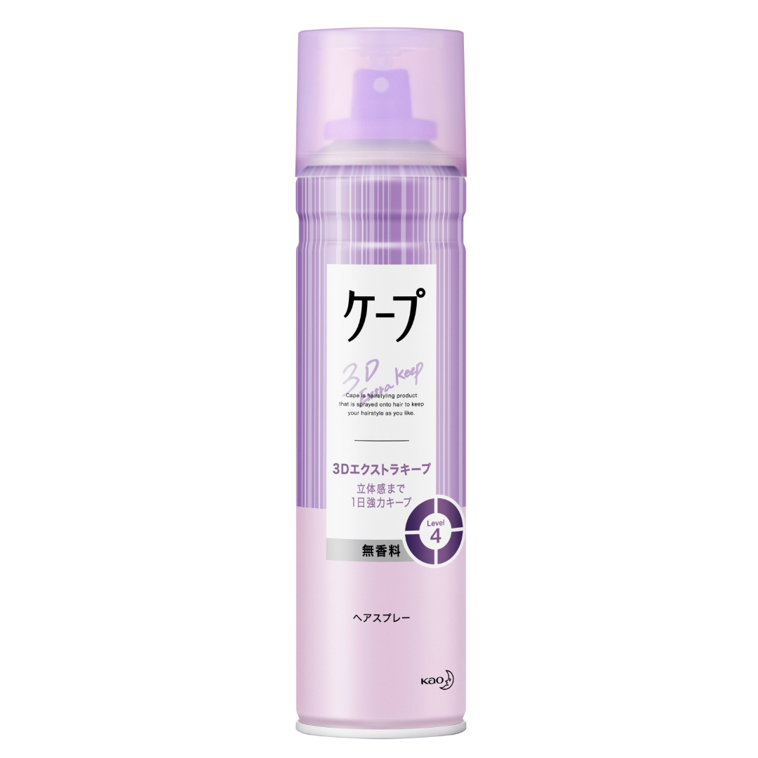 KAO CAPE HAIR SPRAY 3D EXTRA KEEP 180G – HANAMARU JAPANESE MARKETPLACE