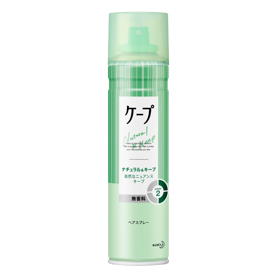 KAO CAPE HAIR SPRAY NATURAL KEEP 180G – HANAMARU JAPANESE MARKETPLACE