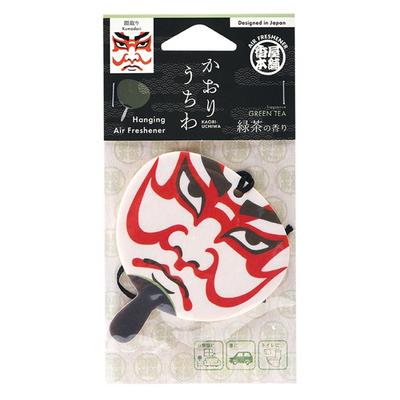 KAORI-UCHIWA AIR FRESHENER  KUMADORI GREEN TEA