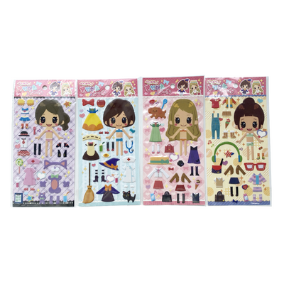 STICK ON DRESS UP STICKER