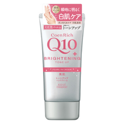 KOSE COENRICH Q10 BRIGHTENING TONE UP HAND CREAM