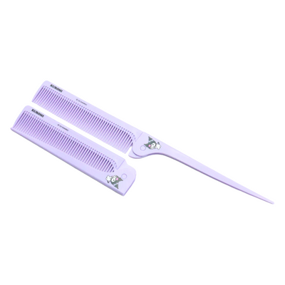 SANRIO COMPACT FOLDING COMB KUROMI