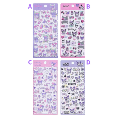 SANRIO SOFT LINE STICKER KUROMI