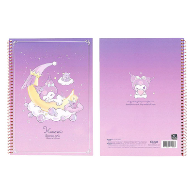 SANRIO EXERCISE LINELESS NOTEBOOK KUROMI