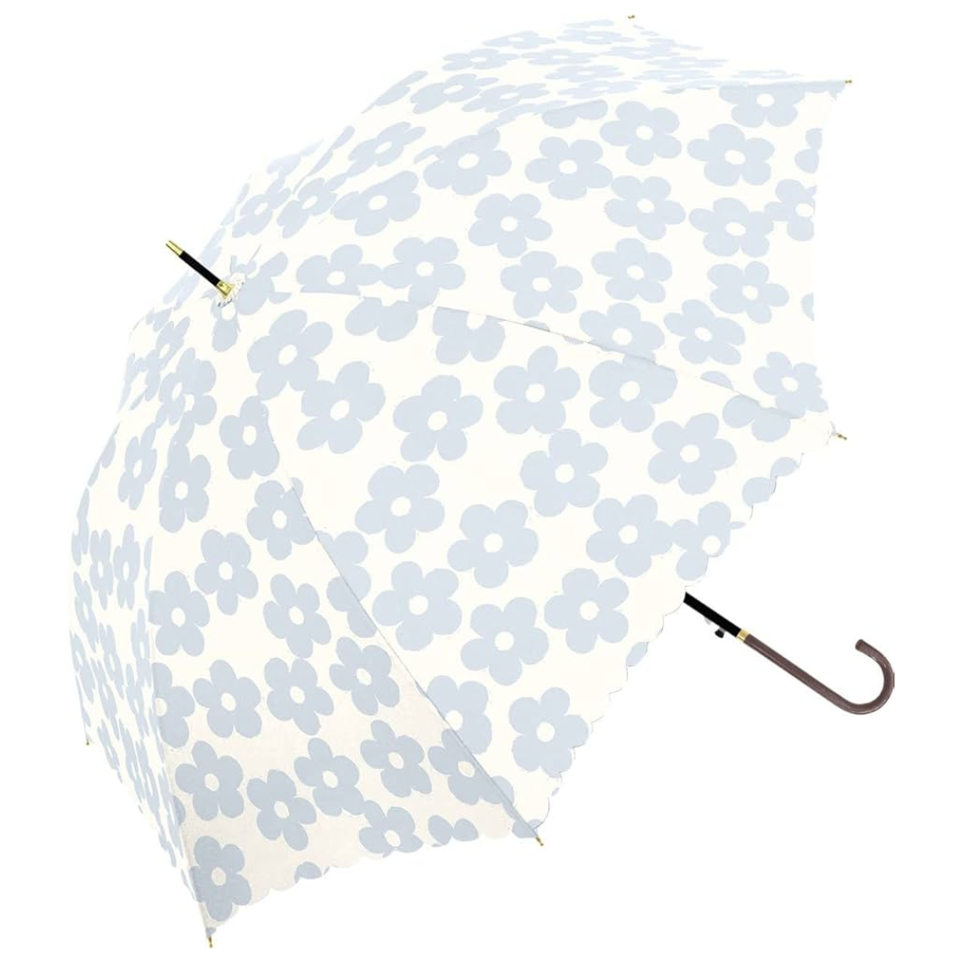 LONG UMBRELLA NEMOPHILA SAXOPHONE FLOWER – HANAMARU JAPANESE